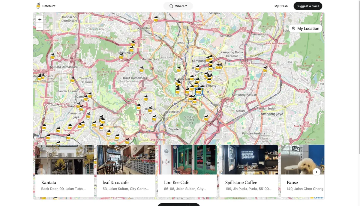 Introducing Our New Interactive Cafe Map: Find Coffee Shops Near You