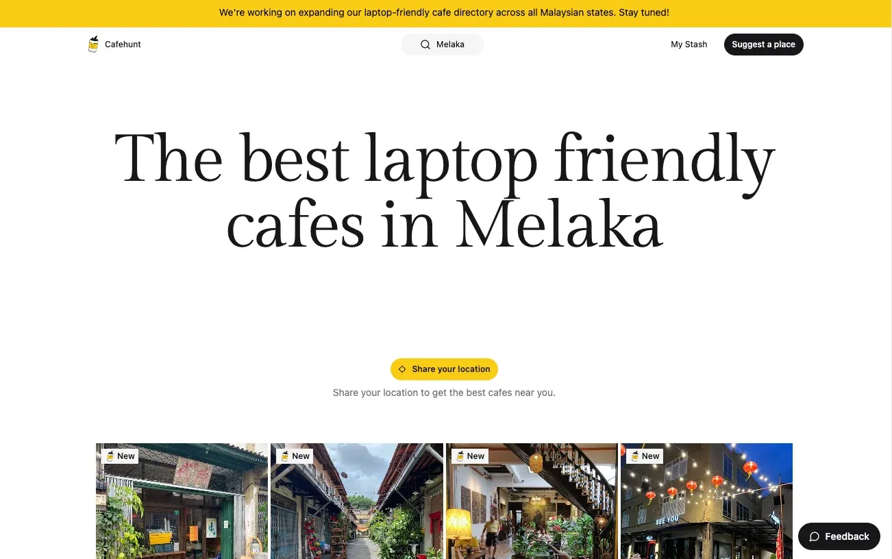 Seeking out laptop-friendly cafés in Malacca? We've got you covered! 🔍📍